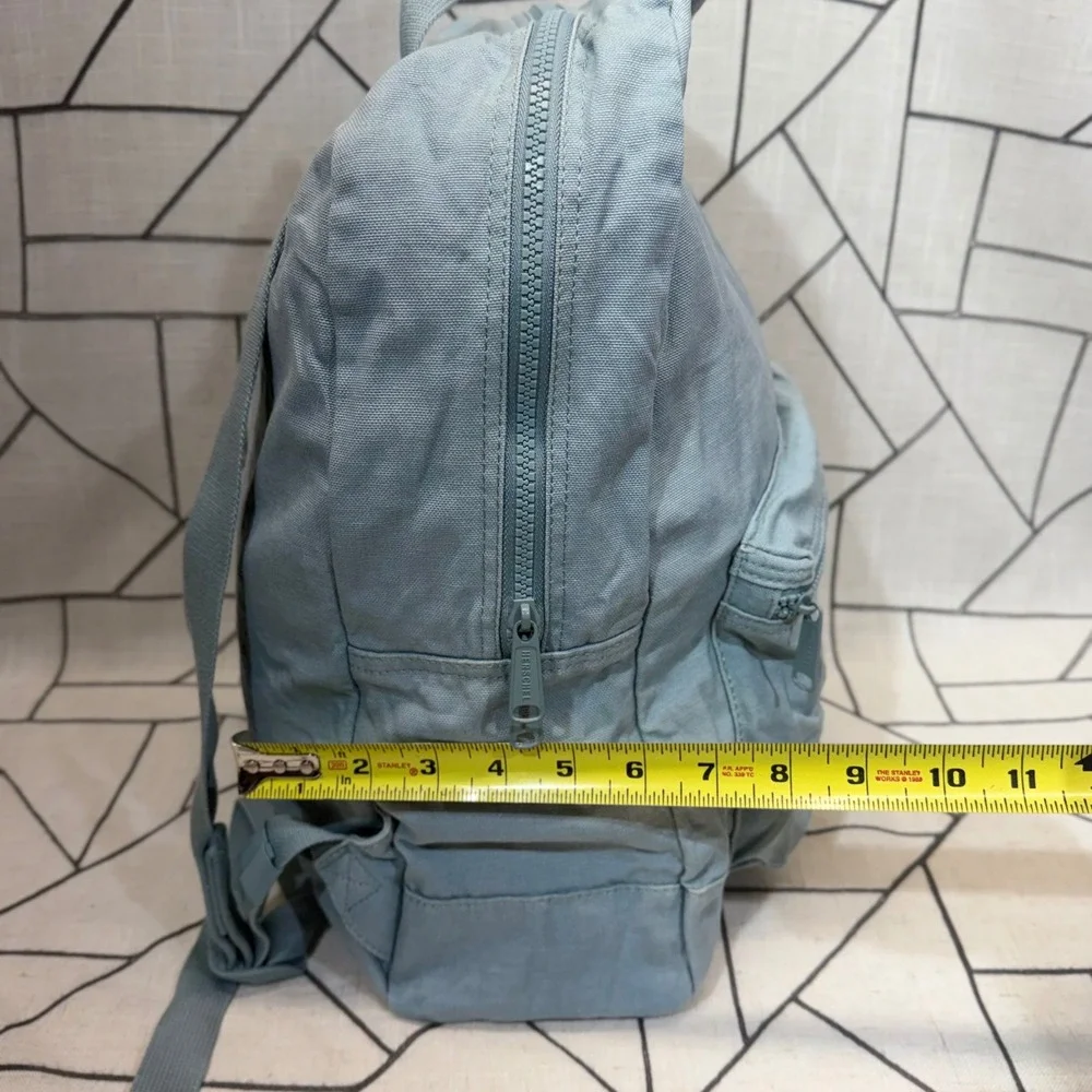 Herschel Supply‎ Co Backpack OS Light Blue Cotton Canvas Classic Daypack